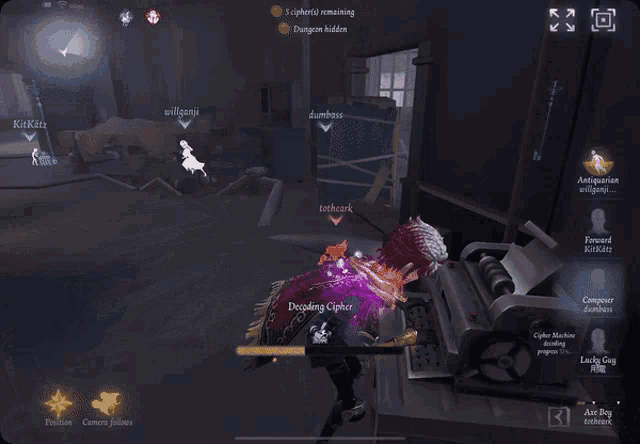 a screenshot of a video game with the name dumbass on the bottom right