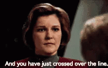 You Have Just Crossed Over The Line GIF - Over The Line You Just Crossed Over The Line Crossed Over The Line GIFs