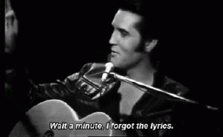 Elvis Presley GIF - Elvis Presley Forgot Performance GIFs