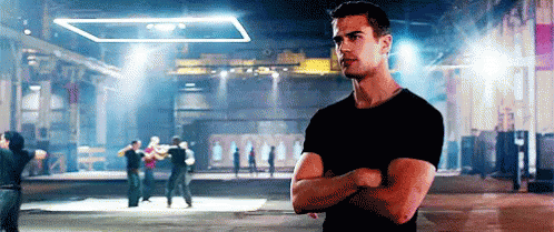 Theo James GIF - Divergent Theo James Serious GIFs