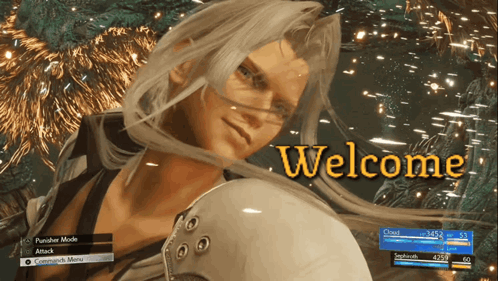 Welcome To Minnmax Sephiroth GIF - Welcome To Minnmax Sephiroth Cloud GIFs
