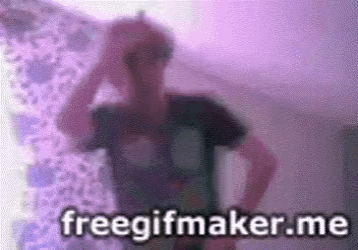 a blurry picture of a person with the words freegifmaker.me on the bottom right