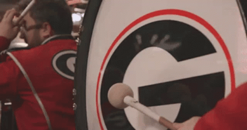 Georgia Bulldogs Bulldogs GIF - Georgia Bulldogs Bulldogs Drums GIFs