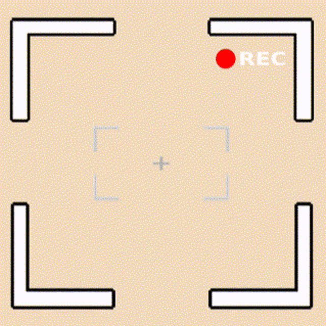 a cartoon character is being recorded with a red rec sign