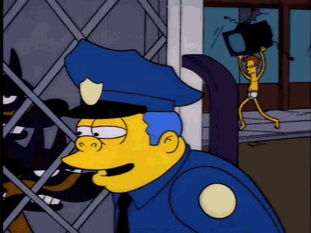Simpsons Chief GIF - Simpsons Chief Dog GIFs