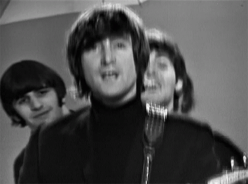 The Beatles Jump GIF - The Beatles Jump Bounce GIFs