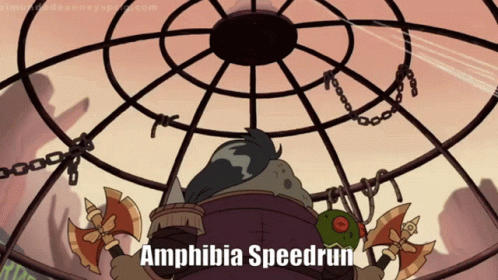 Amphibia Amphibia Speedrun GIF - Amphibia Amphibia Speedrun Amphibia Sprig GIFs