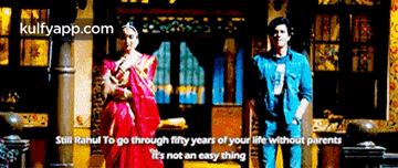 still rahul to go through fifty years of your life without parents