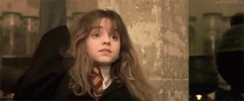Hermione Raise Hand GIF - Harry Potter Hermione Granger Emma Watson GIFs