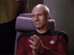 Picard Clap GIF - Star Trek Picard Slow Clap GIFs