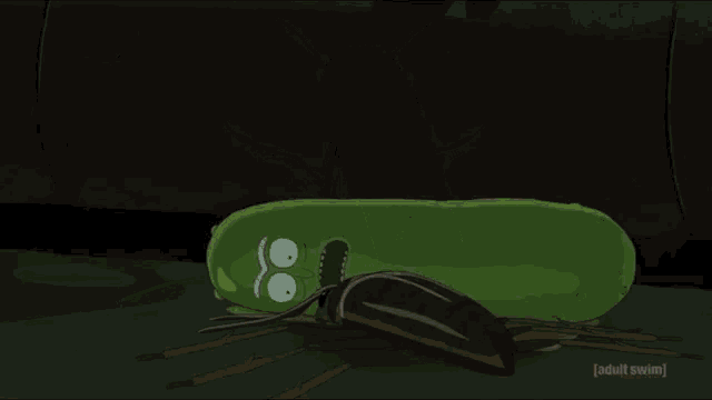 Pickle Rick Vs Cockroach GIF - Rick And Morty Pickle Rick Cockroach GIFs