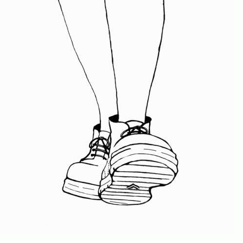 Chill Shoes GIF - Chill Shoes Drawing GIFs