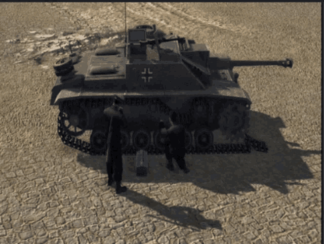 a tank with the letters jl on the side of it
