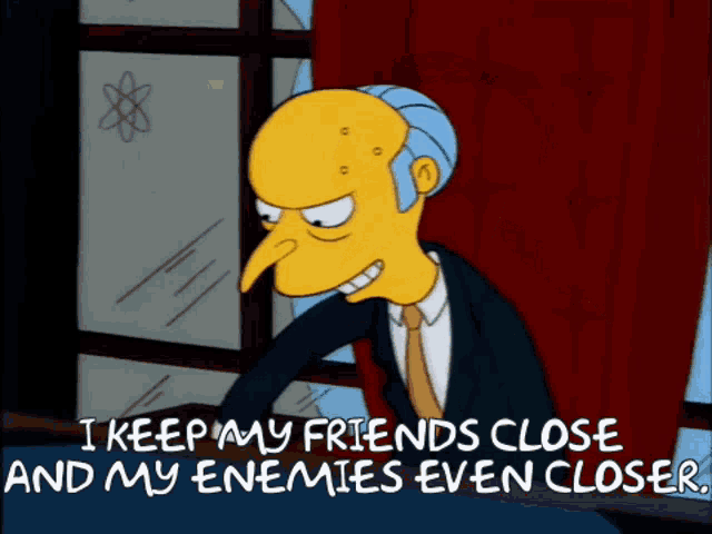 Mr Burns Simpsons GIF - Mr Burns Simpsons Enemies GIFs