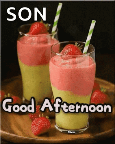 Good Afternoon Smoothies GIF - Good Afternoon Smoothies Shake GIFs