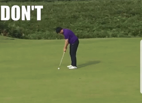 Dont Miss Low Golf GIF