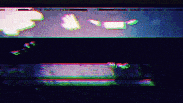 a computer screen with a glitch effect that says ' no ' on the top left