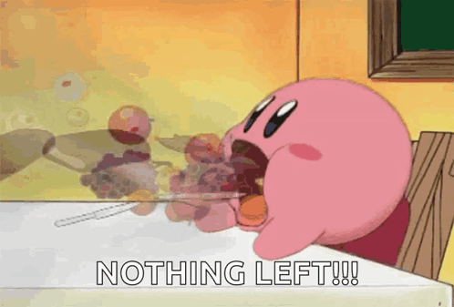 Kirby Hungry GIF - Kirby Hungry Eat All You Can GIFs