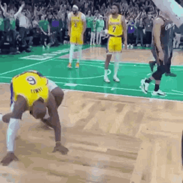 Lebron Celtics Lebron Foul GIF