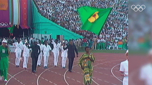 Waving Marching GIF - Waving Marching Opening Ceremony GIFs