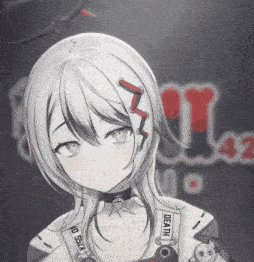 a black and white drawing of a girl with the words death written on her chest