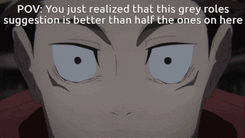 Grey Role Discord GIF