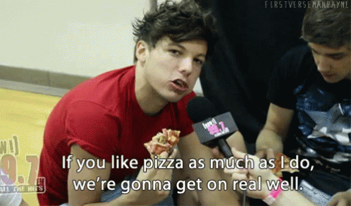 Pizza Funny GIF - Pizza Funny One Direction GIFs