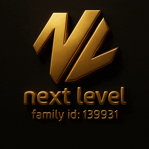 next level family id : 139831 is written in gold on a black background