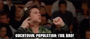 Ouchtown GIF - Dodgeball Ouchtown You Bro GIFs