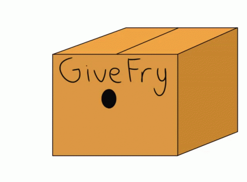Worm Give Fry GIF - Worm Give Fry Box GIFs