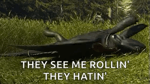 How To Train Your Dragon Rolling GIF - How To Train Your Dragon Rolling Grass GIFs