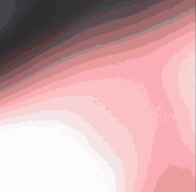 a pink and white background with a white border and a black border