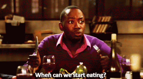 When Can We Start Eating GIF - Thanksgiving Newgirl Fasting GIFs