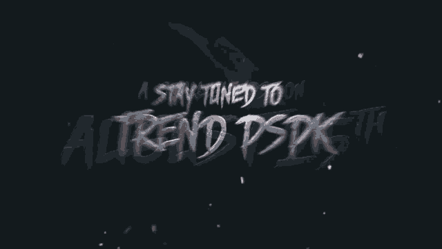 a black background with the words a stay tuned to walter and psyche