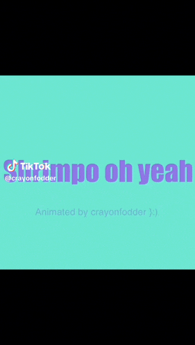 a cartoon character with a tongue sticking out is on a blue background