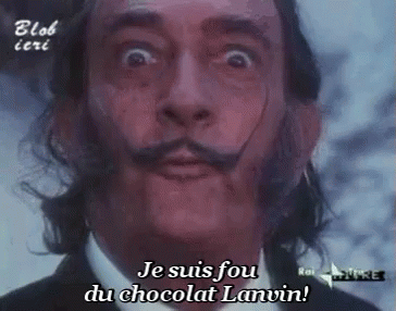 Je Suis Fou Du Chocolat Lanvin ! GIF - Fou Ouf Folle GIFs