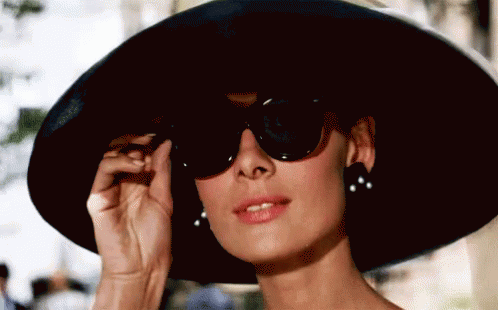 Whos This Sunglasses GIF - Whos This Sunglasses Audrey Hepburne GIFs