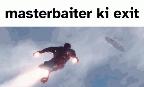 Masterbaiter Master Iron GIF - Masterbaiter Master Iron Masterbaiter Exit GIFs