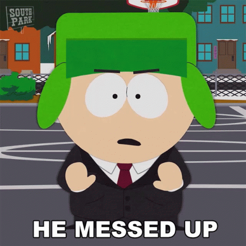He Messed Up Kyle GIF - He Messed Up Kyle South Park GIFs