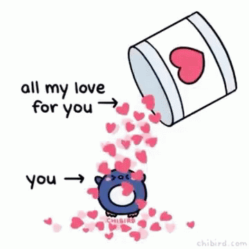 All My Love For You Pour Love GIF - All My Love For You Pour Love Hearts GIFs