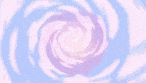a purple and blue swirl with a light coming out of the center