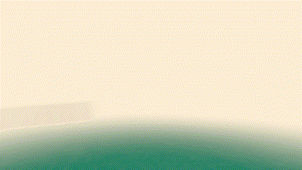 a white background with a green gradient and a few dots