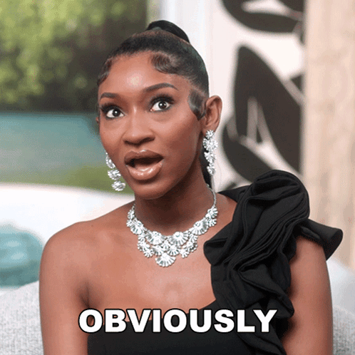 Obviously Danielle Miller GIF - Obviously Danielle Miller Basketball Wives Orlando GIFs