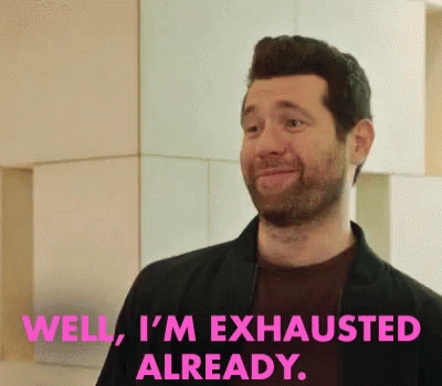 Calling It In GIF - Billy Epstein Im Exhausted Difficult People GIFs