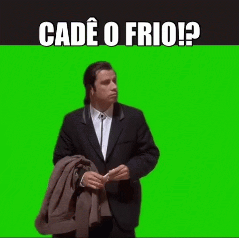 Frio Cade GIF - Frio Cade John Travolta GIFs