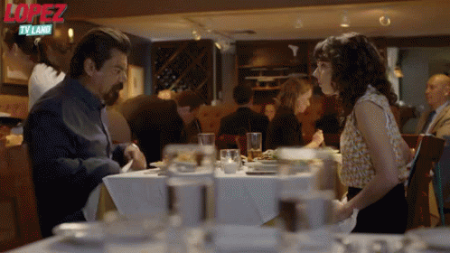 Walk Out GIF - George Lopez Food Walk Out GIFs