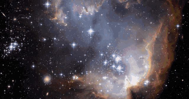 a galaxy with a lot of stars and a nebula
