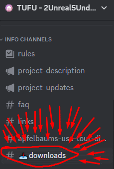 a screenshot of a discord channel called tofu