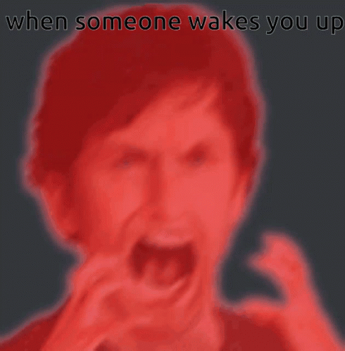 Wake Up Angry GIF - Wake Up Angry Sleepy GIFs