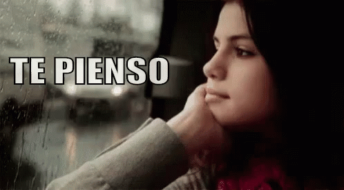 Selena Gomez Mirar Por La Ventana Te Pienso GIF - Selena Gomez Te Pienso GIFs